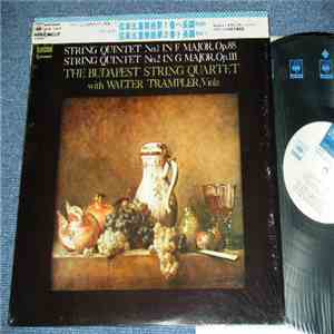 Walter Trampler / The Budapest String Quartet / Brahms - Quintet No. 1 In F ...