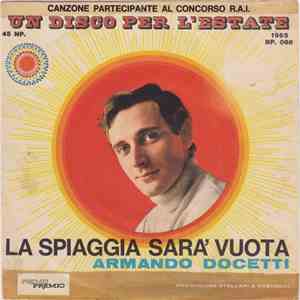 Armando Docetti - La Spiaggia Sarà Vuota