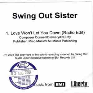 Swing Out Sister - Love Won't Let You Down