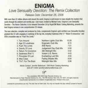Enigma - Love Sensuality Devotion: The Remix Collection