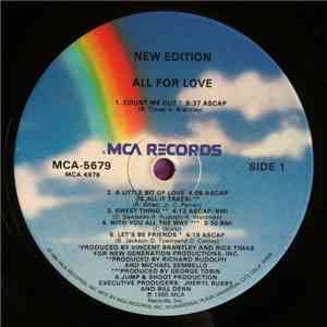New Edition - All For Love