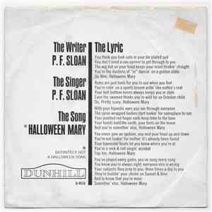P.F. Sloan - Halloween Mary