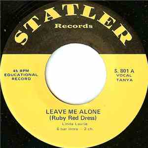 Unknown Artist - Leave Me Alone (Ruby Red Dress)