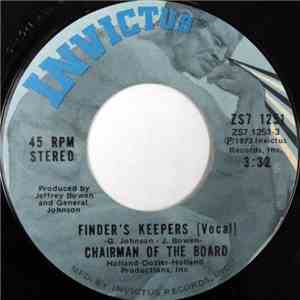 Chairman Of The Board - Finder's Keepers