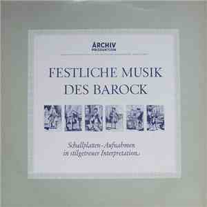 Various - Festliche Musik Des Barock