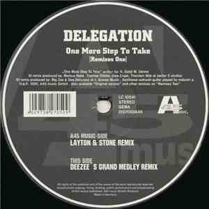 Delegation - One More Step To Take (Remixes One)