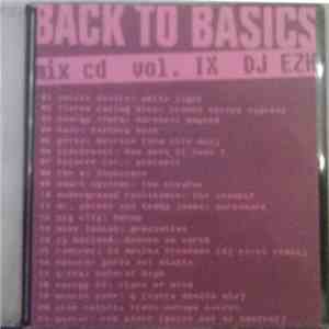 DJ EZH - Back To Basics Mix Vol. IX