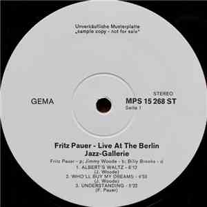 Fritz Pauer - Live At The Berlin 