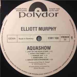 Elliott Murphy - Aquashow