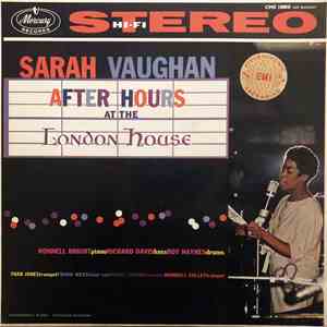 Sarah Vaughan - After Hours At The London House