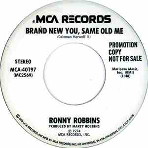 Ronny Robbins - Brand New You, Same Old Me / Broke-Down And Alone