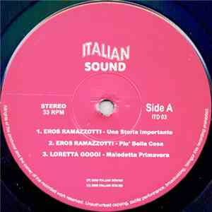 Various - Italian Sound