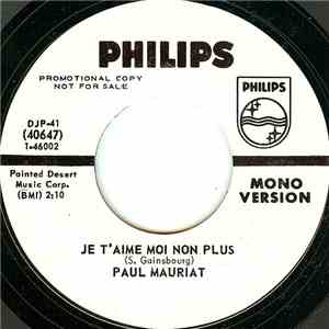 Paul Mauriat - Je T'Aime Moi Non Plus