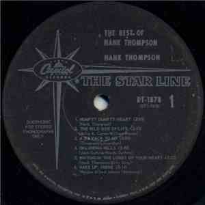 Hank Thompson And The Brazos Valley Boys - The Best Of Hank Thompson And Th ...