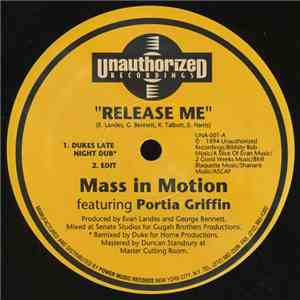 Mass In Motion Featuring Portia Griffin - Release Me