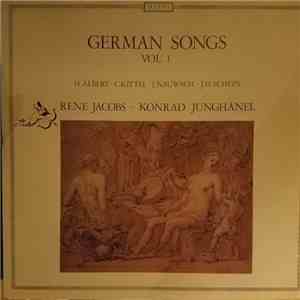 René Jacobs, Konrad Junghänel - German Songs Vol. 1