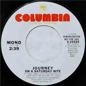 Journey - On A Saturday Nite