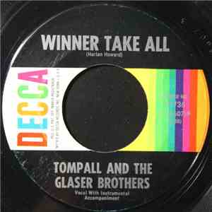 Tompall And The Glaser Brothers - Winner Take All / Baby They're Playing Ou ...