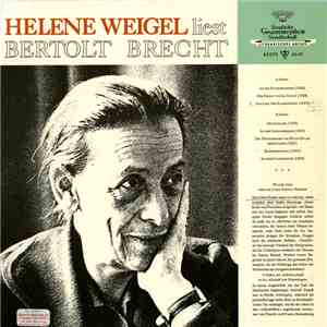 Bertolt Brecht - Helene Weigel - Helene Weigel Liest Bertolt Brecht
