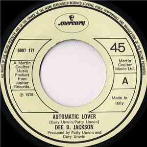 Dee D. Jackson - Automatic Lover