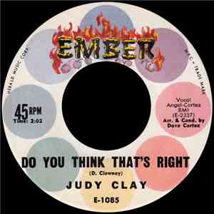 Judy Clay - Do You Think That's Right / Stormy Weather