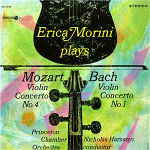 Mozart / Bach - Erica Morini, Princeton Chamber Orchestra, Nicholas Harsany ...