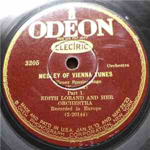 Edith Lorand And Her Orchestra - Medley Of Vienna Tunes