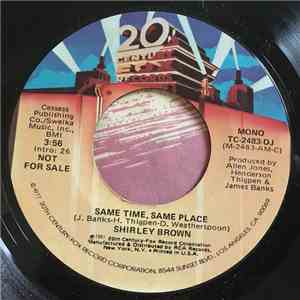 Shirley Brown - Same Time, Same Place