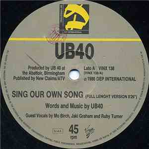UB40 - Sing Our Own Song