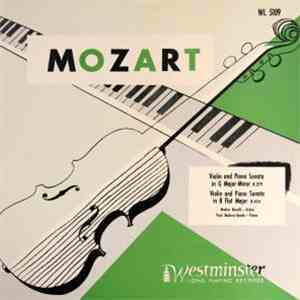 Walter Barylli, Paul Badura-Skoda, Mozart - Violin And Piano Sonata G Major ...