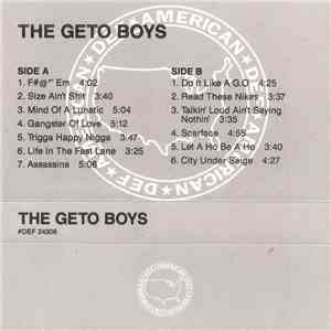 The Geto Boys - The Geto Boys