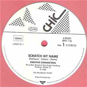 Creative Connection - Scratch My Name