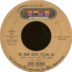 Eddie Holman - My Mind Keeps Telling Me (That I Really Love You, Girl)