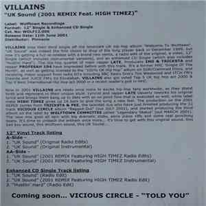Villains - UK Sound (2001 Remix)