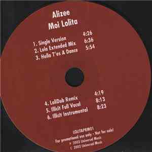 Alizee - Moi Lolita