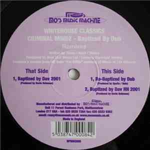 Criminal Mindz - Whitehouse Classics - Volume 5
