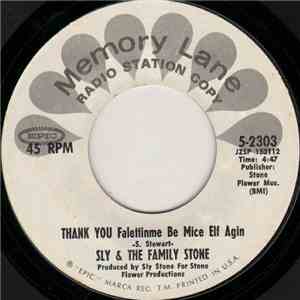 Sly & The Family Stone - Thank You Falettinme Be Mice Elf Agin
