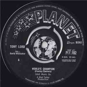 Tony Lord - World's Champion