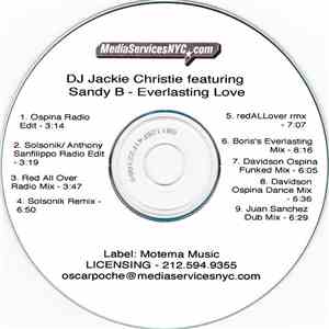 DJ Jackie Christie Featuring Sandy B - Everlasting Love