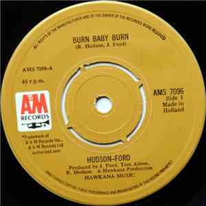 Hudson-Ford - Burn Baby Burn