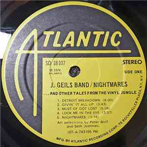 J. Geils Band - Nightmares ...And Other Tales From The Vinyl Jungle