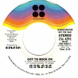 Kansas  - Got To Rock On