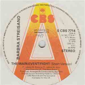 Barbra Streisand - The Main Event / Fight