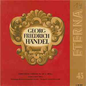 Georg Friedrich Händel - Rundfunk-Kammerorchester Berlin Dirigent: Adolf Fr ...