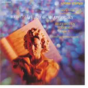 Heifetz / Primrose / Piatigorsky, Beethoven, Kodály - Serenada Opus 8 / Duo ...