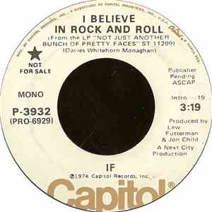 IF - I Believe In Rock And Roll