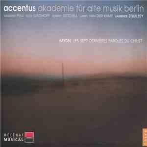 Accentus, Akademie Für Alte Musik Berlin, Sandrine Piau, Ruth Sandhoff, Rob ...