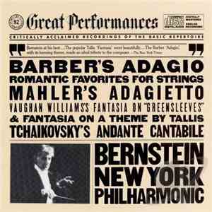 Barber / Mahler / Vaughan Williams / Tchaikovsky - Bernstein, New York Phil ...