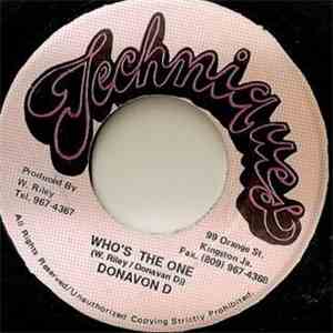 Donavon D - Who's The One