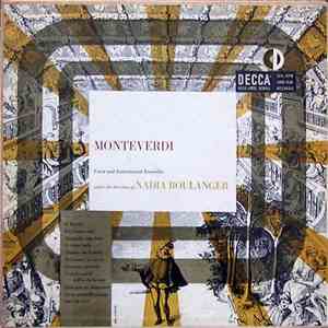 Nadia Boulanger - Monteverdi